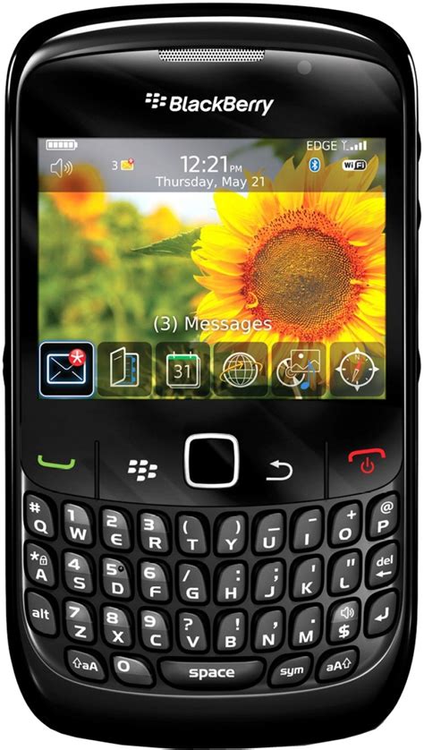 BlackBerry Curve 8520 (Black, 256 MB) .